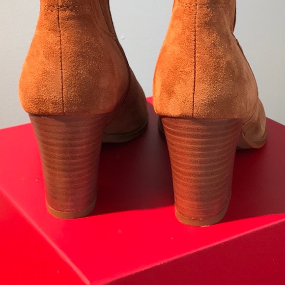 FRANCO SARTO Boots “EUC” Sz. 7M rust to brown - Picture 4 of 6